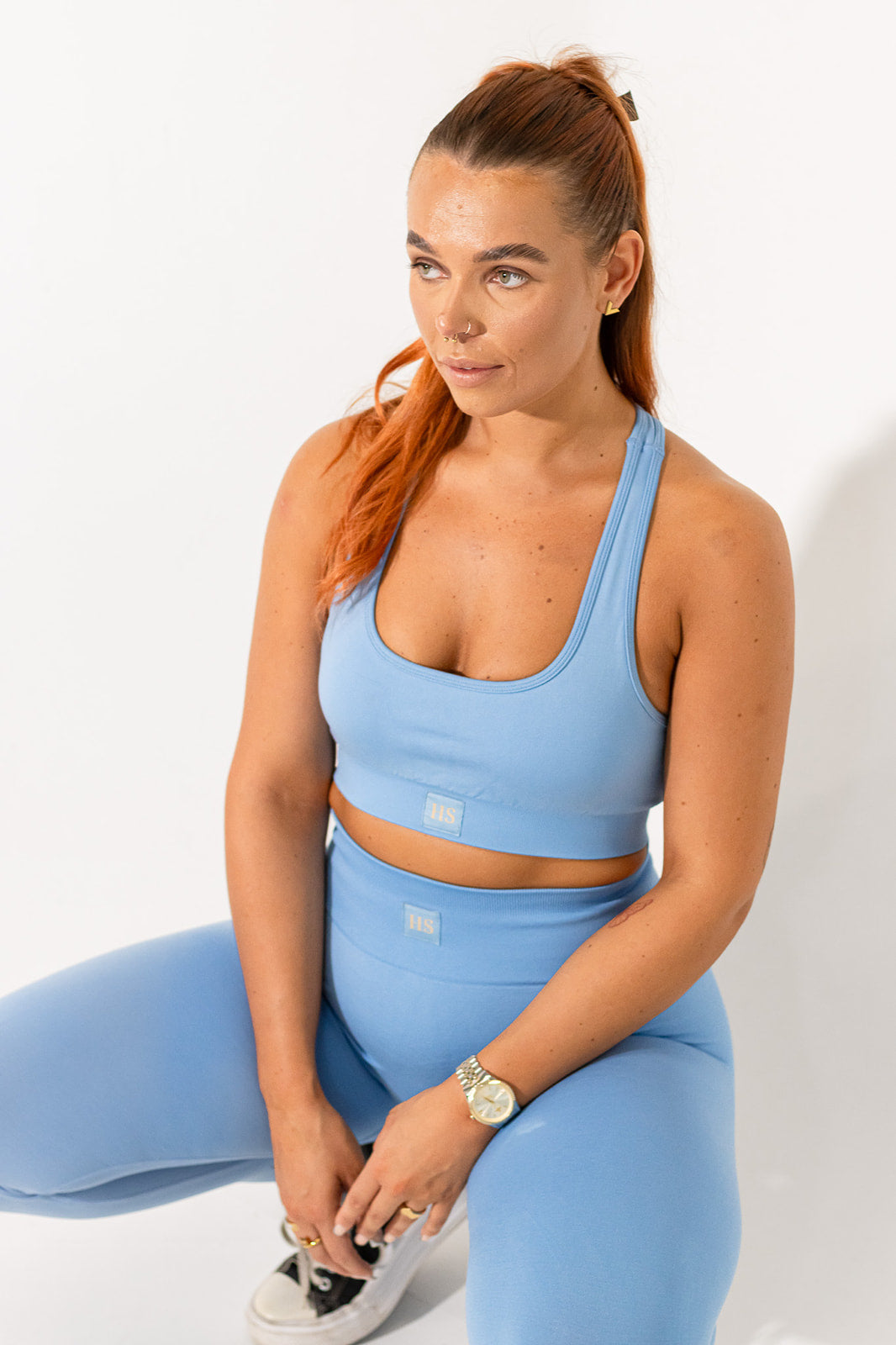 Pure Sculpt Bluebell Sports Bra