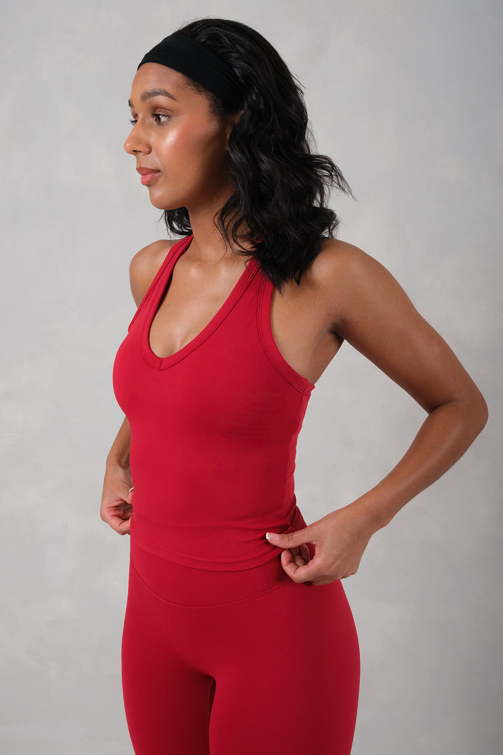 Soft Flow Racerback Vest - Red