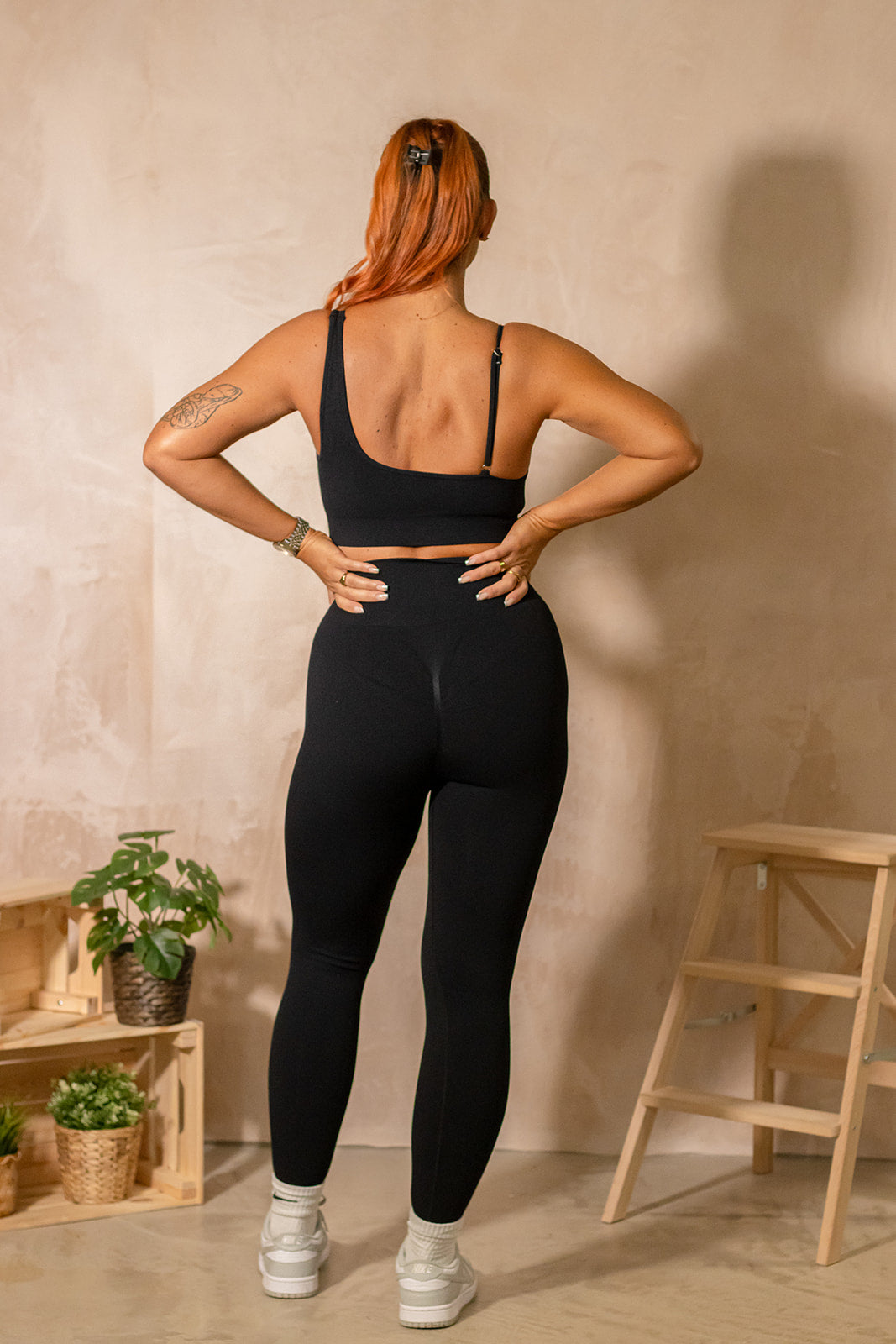 Flex Fit Black Sports Bra
