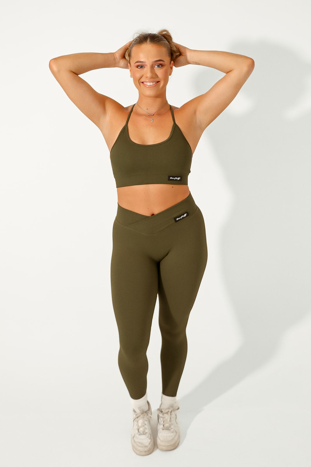 24/7 SCULPT Khaki Leggings