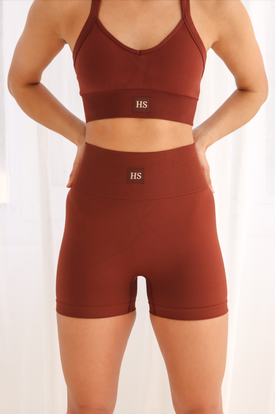 Signature Sculpt Cherry Mahogany Shorts