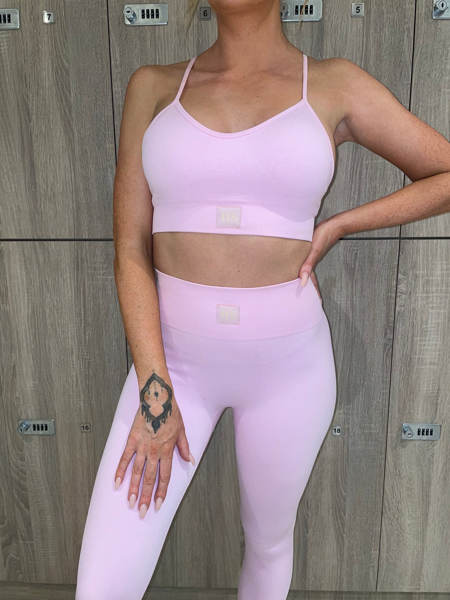 Allure Pink Sports Bra
