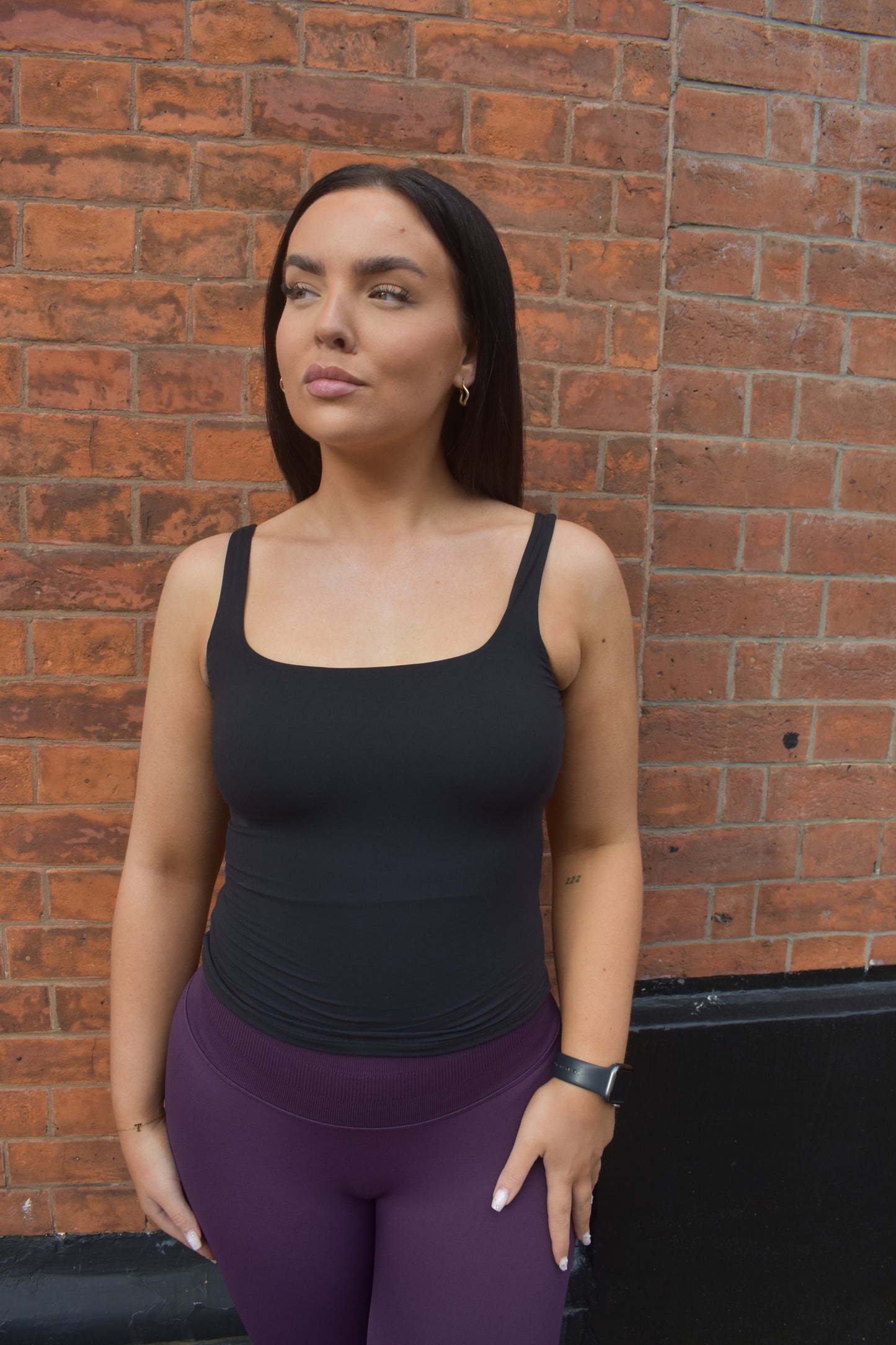 Everyday Black Sculpt Vest