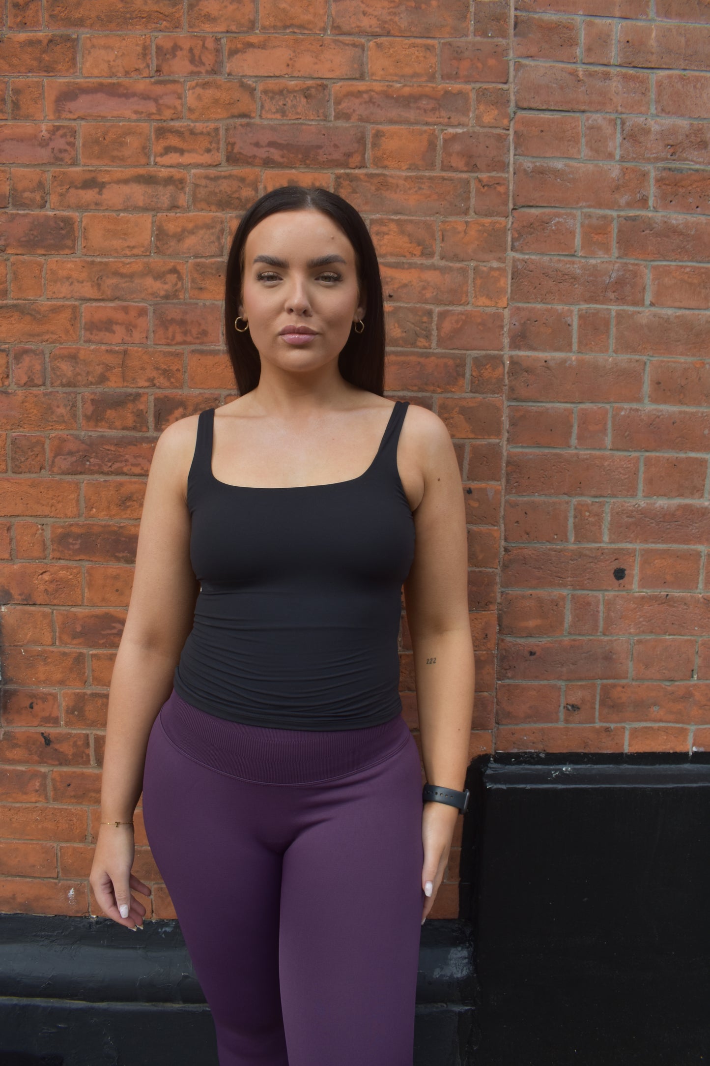 Everyday Black Sculpt Vest