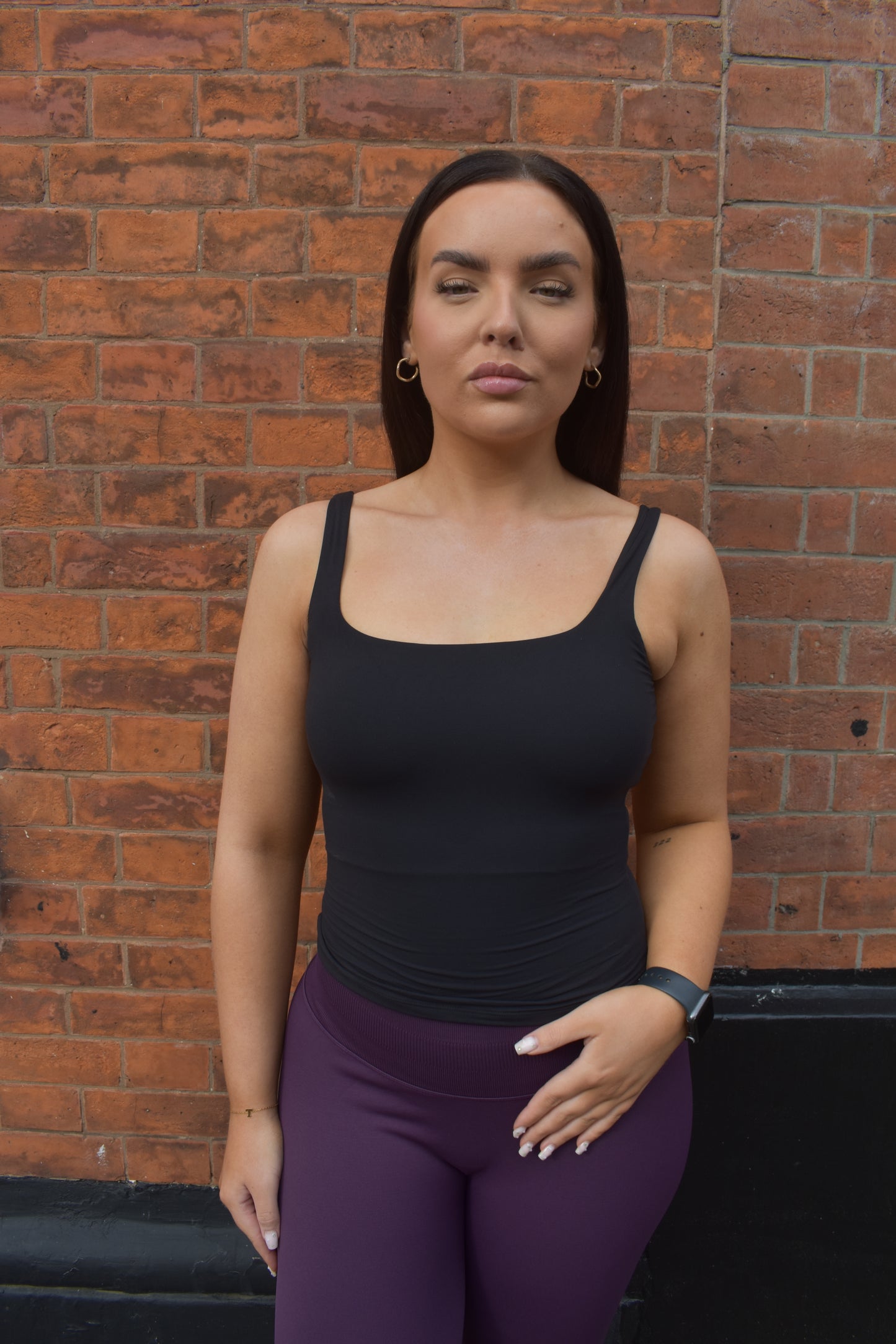 Everyday Black Sculpt Vest