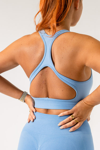 Pure Sculpt Bluebell Sports Bra