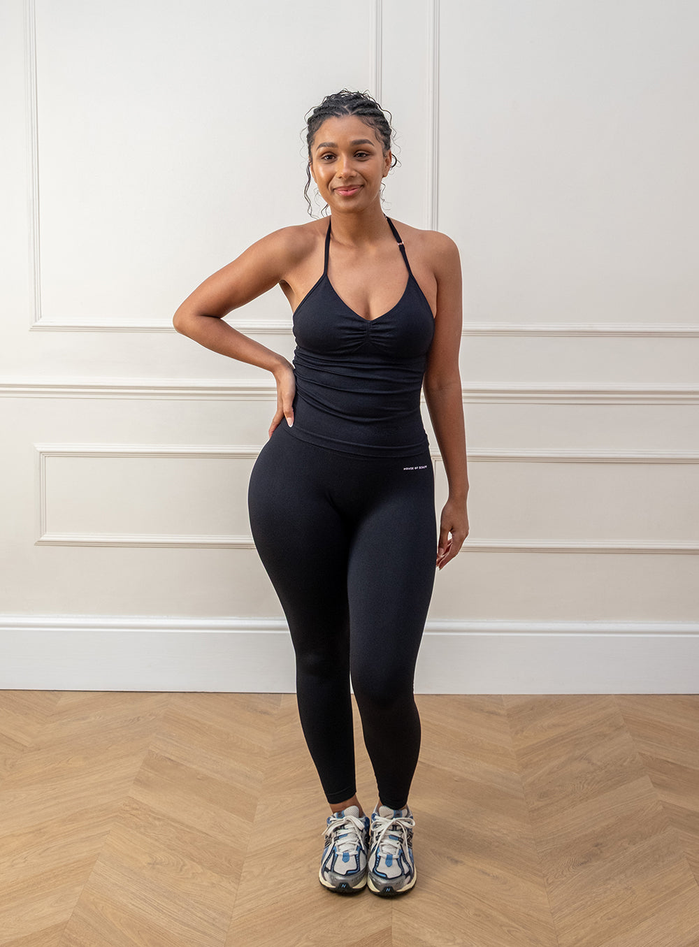 Evolve 2.0 Classic Black Halterneck Top