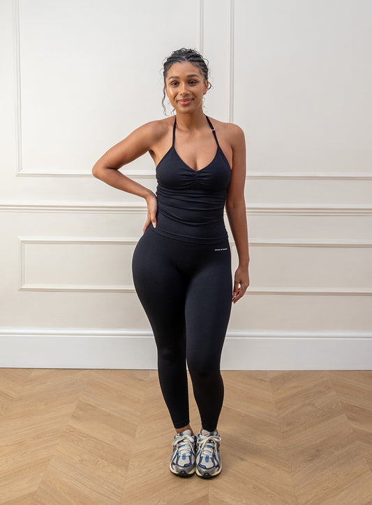 Evolve 2.0 Classic Black Halterneck Top