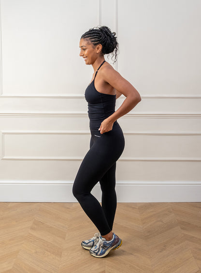 Evolve 2.0 Classic Black Halterneck Top