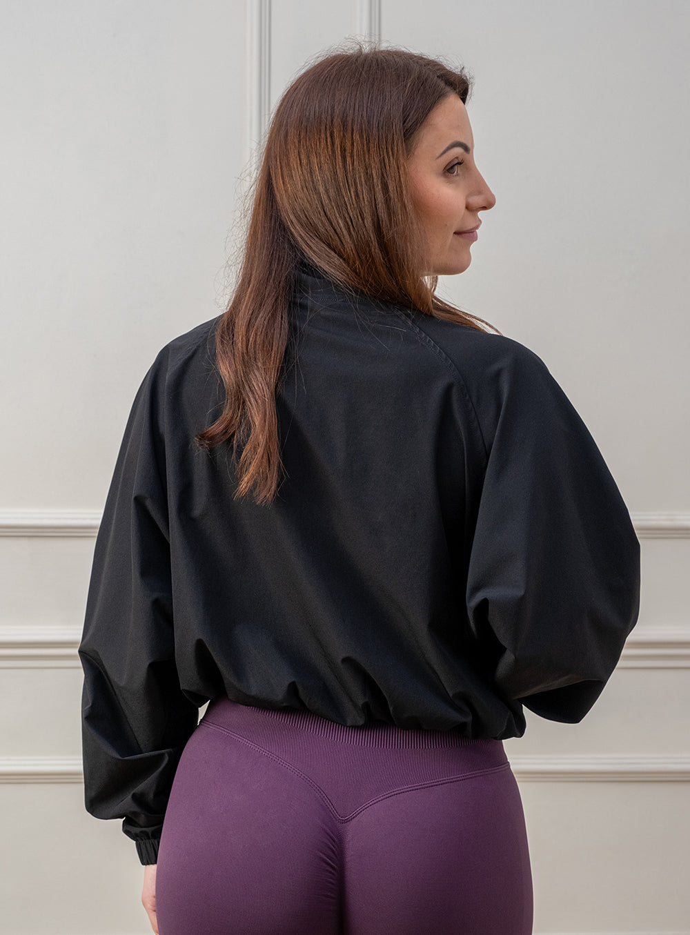 Everyday Elevé Black Windbreaker