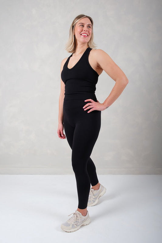 Soft Flow Leggings - Black