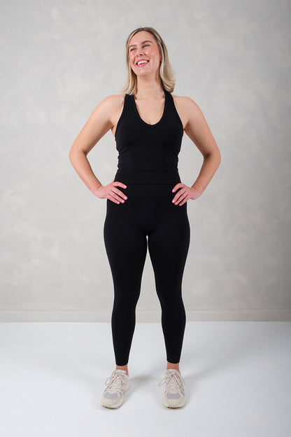 Soft Flow Leggings - Black