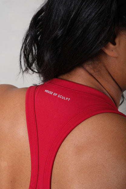 Soft Flow Racerback Vest - Red