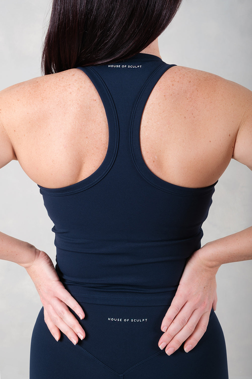 Soft Flow Racerback Vest - Navy