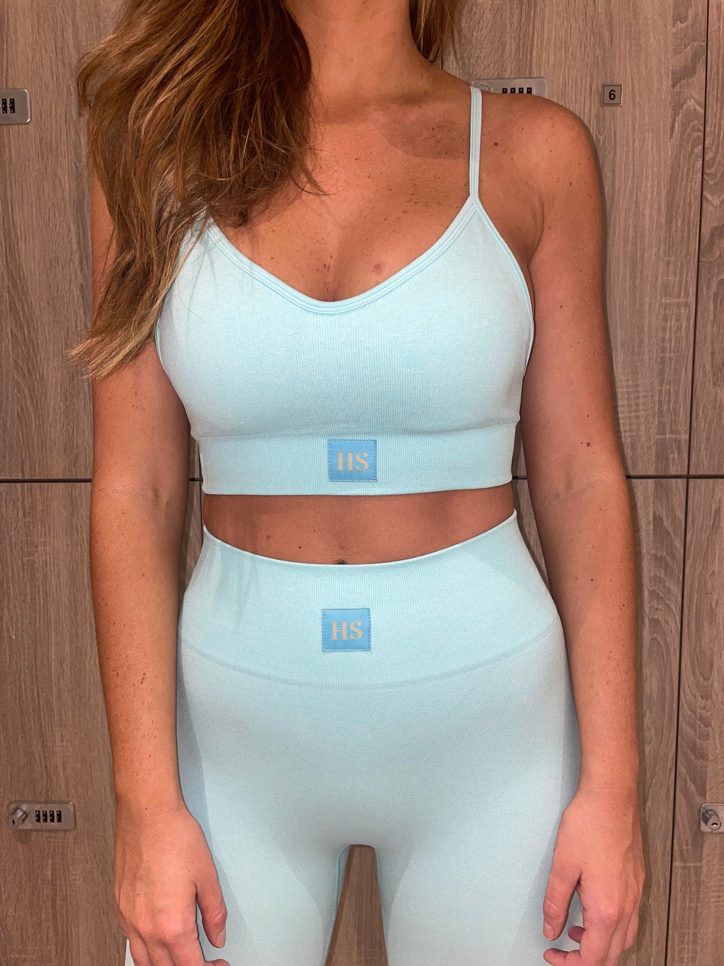 Allure Blue Sports Bra