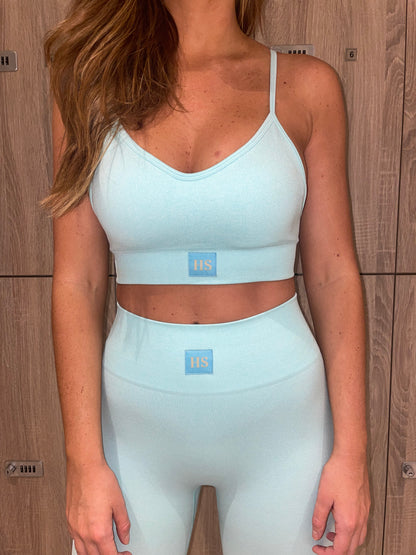 Allure Blue Sports Bra