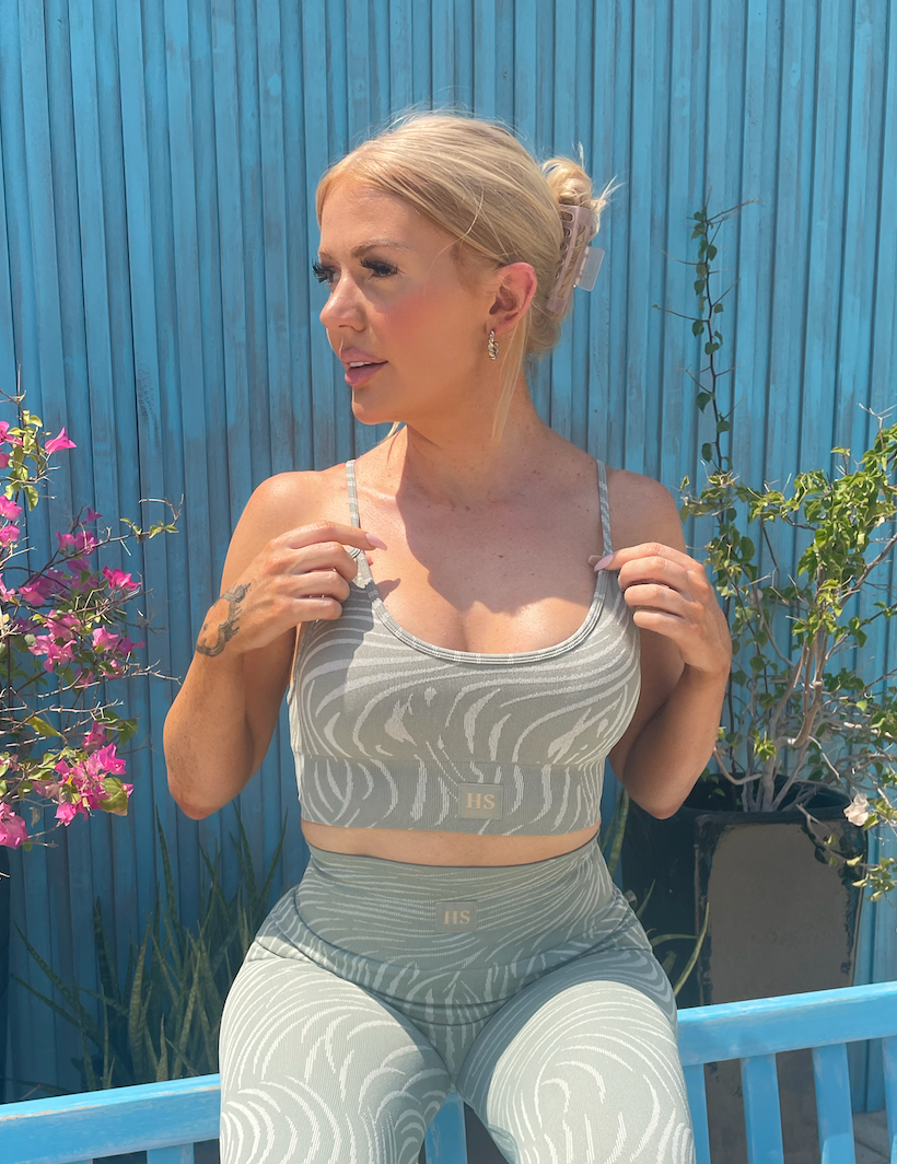 Fearless Sage Sports Bra